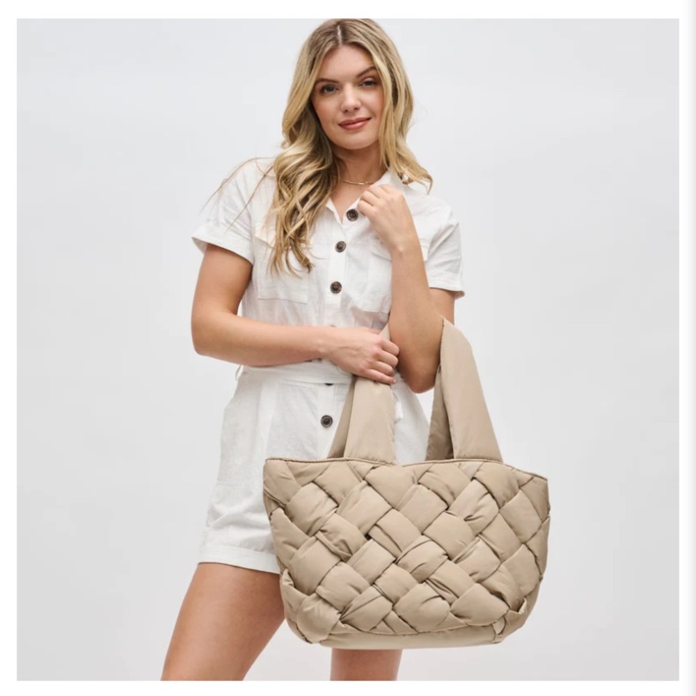 Sol and Selene Intuition East West Tote Nude